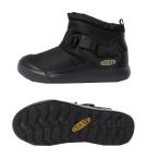 キーン スノーブーツ レディース フッドロメオ ミニ 1026797 BK/BK ショートブーツ 滑らない