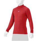  Mizuno бейсбол нижняя рубашка длинный рукав Junior * с высоким воротником * длинный рукав 12JAAP5162 MIZUNO