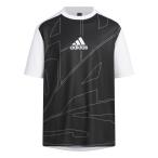 ショッピングアディダス tシャツ アディダス Tシャツ 半袖 ジュニア ニット 半袖Tシャツ IA9318 BUL95 adidas