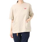 チャムス CHUMS Tシャツ 半袖 メンズ キーストーンオーバーサイズドサイドポケットTシャツ Keystone Oversized Side Pocket T-Shirt CH00-1389 Greige