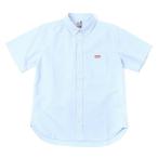 ショッピングオックス チャムス CHUMS 半袖シャツ メンズ チャムスオックスショートスリーブシャツ CH02-1182 Blue Logo