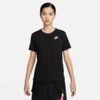ナイキ Tシャツ 半袖 レディース L NSW クラブ ワンポイント半袖T DX7903-010 NIKE