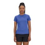  New balance бег одежда футболка короткий рукав женский Impact Run отпечатанный Short рукав футболка WT21263 MBH new balance