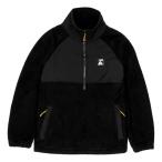 ポーラー POLER スキー スノーボード フリース メンズ CAMP SHERPA ANORAK 233APM6104-BLK