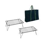 ユニフレーム アウトドアテーブル フィールドラックブラック 2枚 トートバック セット 769904 UNIFLAME