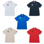 ルコックスポルティフ le coq sportif ゴルフウェア ポロシャツ 半袖 メンズ 接触涼感カノコ半袖ポロ QGMXJA51