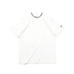 ショッピング半袖シャツ ニューエラ NEW ERA ゴルフウェア 半袖シャツ メンズ レディース 半袖 鹿の子 ミッドネック Tシャツ ホワイト × ネイビー 14109046