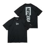 ショッピングニューエラ ニューエラ NEW ERA Tシャツ 半袖 メンズ レディース ラッシュ Tシャツ Rear Vertical Logo ブラック 14121966