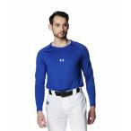 Under Armor бейсбол нижняя рубашка длинный рукав нагрев механизм armor - комфорт fitido длинный рукав Crew рубашка UA HEATGEAR 1384731-400 UNDER ARMOUR