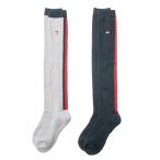 トミーヒルフィガーゴルフ TOMMY HILFIGER GOLF ゴルフ ソックス レディース シグネチャーストライプニーハイソックス THMB4S07