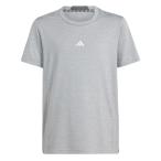 アディダス Tシャツ 半袖 ジュニア トレーニング AEROREADY ヘザー半袖Tシャツ キッズ IN1657 KMR64 adidas