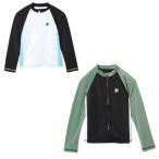  filler Rush Guard длинный рукав Kids Junior boys девушки длинный s Lee brush верх .. купальный костюм 124-221 вода суша обе для UV cut выгоревший на солнце участок меры FILA