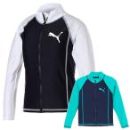 プーマ ラッシュガード 長袖 ジュニア スクール水着 スクール水着 LS フルジップ ラッシュガード 935255 PUMA