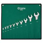 サタ SATA 工具 10pcsスパナセット 10本 RS-08010 【メーカー直送】【ご自宅配送限定】‥
