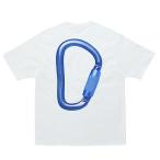 グラミチ Gramicci Tシャツ 半袖 メンズ レディース CARABINER TEE カラビナTシャツ G4SU-T074 WHITE