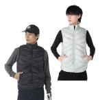  filler FILA Golf wear outer the best men's hybrid down vest water repelling processing heat insulation 784-204