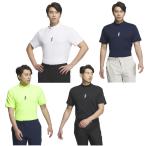 アディダス ゴルフウェア 半袖シャツ メンズ コードカオスモックネック半袖シャツ KSL87 adidas
