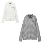 キャロウェイ ゴルフウェア 長袖シャツ メンズ ボーダー裏起毛長袖モックネックシャツ C24233109 Callaway