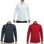トミーヒルフィガーゴルフ TOMMY HILFIGER GOLF ゴルフウェア 長袖シャツ メンズ モノグラムジャガード長袖シャツ THMA453