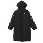 カッパ ベンチコート ジュニア キッズ 120-160cm 144-628 Kappa ロングコート ロング丈 保温 防寒 冬 暖かい スポーツ観戦 子供