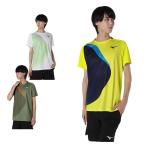  Mizuno теннис одежда бадминтон одежда футболка короткий рукав мужской женский игра рубашка ракетка спорт унисекс 62JAA502 MIZUNO
