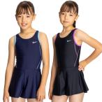 ナイキ スクール水着 ワンピース 女の子 ジュニア GIRLS キュロットワンピース 1991106 NIKE