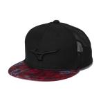  Mizuno бейсбол тренировка шляпа мужской Flat колпак 12JWCX9562 MIZUNO