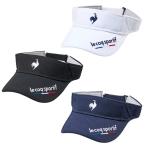 ルコックスポルティフ le coq sportif ゴルフ サンバイザー メンズ イヤーカーブサンバイザー LG5SCP51M