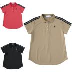 ルコックスポルティフ le coq sportif ゴルフウェア ポロシャツ 半袖 レディース Aラインシルエット 半袖シャツ LG5SHS06L