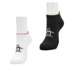  Munsingwear Munsingwear Golf носки женский пингвин рисунок ja карта лодыжка носки MG5SSO02L