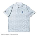 ニューエラ NEW ERA ゴルフウェア ポロシャツ 半袖 メンズ  レディース ゴルフ 半袖 ポロシャツ ドラえもん パターン ホワイト 14520735