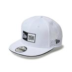 ニューエラ NEW ERA ゴルフ キャップ メンズ 9FIFTY Laser Perforated ボックスロゴ 14409959