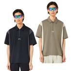 オークリー ゴルフウェア ポロシャツ 半袖 メンズ ワイドZIP半袖ポロ FOA407605 OAKLEY