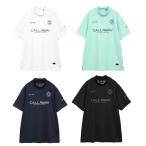 キャロウェイ ゴルフウェア 半袖シャツ メンズ ロゴスムース半袖モックネックシャツ C25134105 Callaway