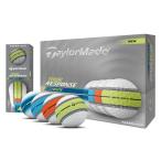 テーラーメイド TaylorMade ゴルフボール 1ダース 12個入 ツアーレスポンス ストライプ Multi Tour Response Stripe 25 マルチ DZ