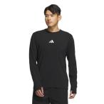 アディダス Tシャツ 長袖 メンズ プレミアム アクティブ レギュラーフィット ダブルニット 長袖Tシャツ JM2016 KQD69 adidas