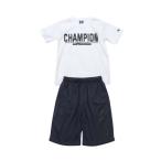 チャンピオン Champion Tシャツ 上下セット ジュニア キッズ Tシャツ アンド ショーツセット CK-BSW03-010
