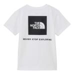 ザ・ノース・フェイス Tシャツ 半袖 ジュニア ショートスリーブバックスクエアロゴティー キッズ NTJ32538-W ノースフェイス THE NORTH FACE