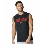アンダーアーマー スポーツウェア ノースリーブ メンズ UA TECH GRAPHIC SLEEVELESS SHIRT 6001541-001 UNDER ARMOUR