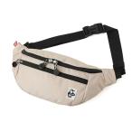 チャムス CHUMS ウエストバッグ メンズ レディース リサイクルスモールウエストポーチ CH60-3964-GREIGE