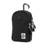 チャムス CHUMS ポーチ メンズ レディース リサイクルポータブルミュージックポーチ CH60-3983-BLACK