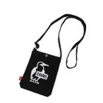  Chums CHUMS сумка на плечо мужской женский b- Be парусина Mini плечо CH60-3858-BLACK X WHITE