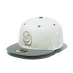 ニューエラ(NEW ERA) 帽子 キャップ 59FIFTY Storm サンディエゴ・パドレス サンディリネン シンセティックスウェードアンダーバイザー 14527604