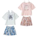 ロキシー ROXY 水着 セパレート 女の子 ジュニア MINI ARTSY FLORAL キッズ ラッシュTシャツ付き 水着 3点セット TSW251102