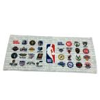 エヌビーエー NBA スポーツタオル フェイスタオル ALL WHT NBA54147