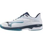 ミズノ MIZUNO テニスシューズ オールコート用 メンズ ウエーブエクシード6 WIDE AC 61GA251518