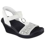 スケッチャーズ SKECHERS サンダル レディース 25SU SLP ランブルオン DC 119619-WHT