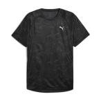  Puma бег одежда футболка короткий рукав мужской RUN Velo City AOP короткий рукав T 528256-01 PUMA