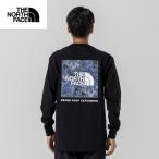 ザ・ノース・フェイス Tシャツ 長袖 メンズ スクエアデジタルグラフィック長袖 T NT82545-K THE NORTH FACE　【国内正規品】
