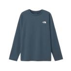 ザ・ノース・フェイス Tシャツ 長袖 レディース ロングスリーブラインドランナーティー 紺  ネイビー バックプリント 胸元ロゴ ノースフェイス NTW82585-UN